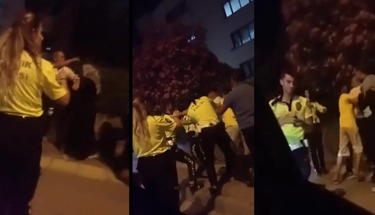 Bursa’da uygulama noktasında gergin dakikalar! Biber Gazıyla etkisiz hale getirildi