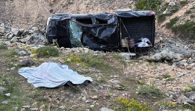 Yayla yolunda feci kaza: 2 ölü, 4 yaralı