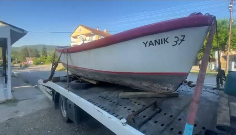 Karayolunda dikkat çeken görüntü