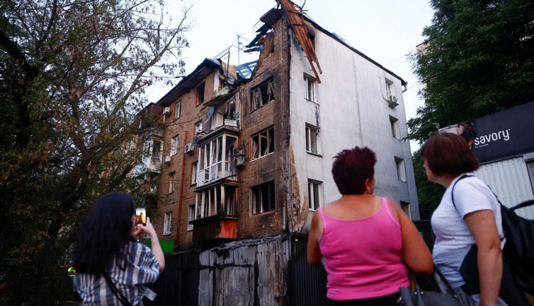 Kiev kâbus uyandı: Rusya drone ve füzelerle saldırdı