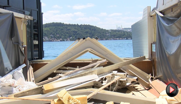 Bebek’teki sosyete pastanesine balyoz darbesi! İstanbul Boğazı’nda yıkım başladı
