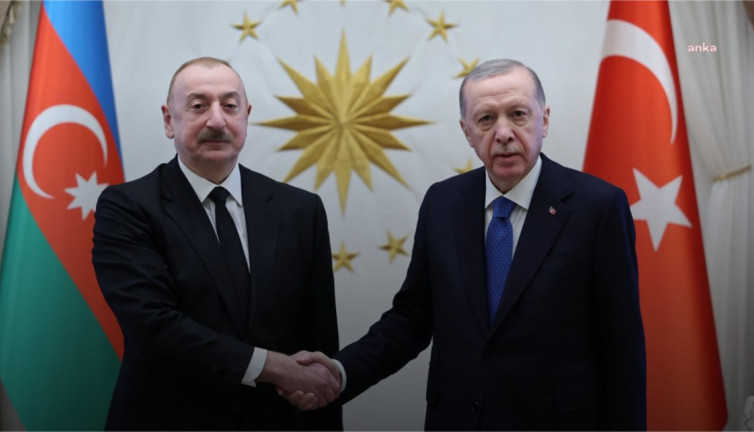 Erdoğan, Azerbaycan Cumhurbaşkanı Aliyev ile görüştü