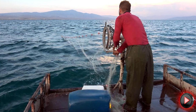 “Vira Bismillah” diyerek ağlarını attılar!