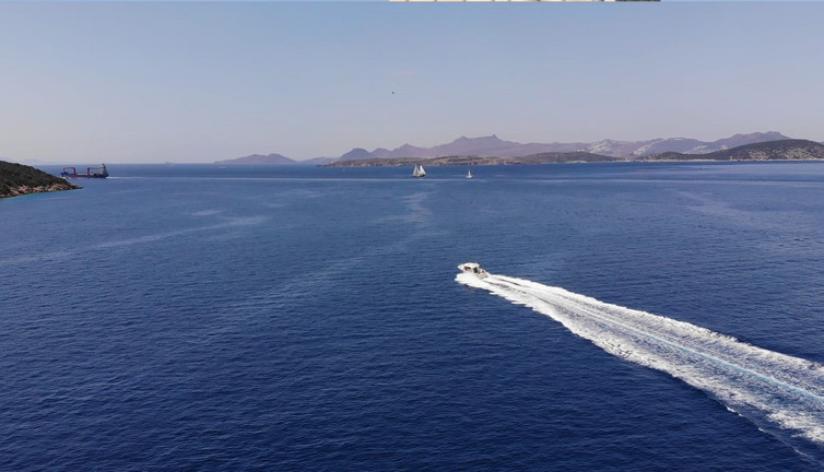 Bodrum’da tekne kazası! Kaptan yardım talebinde bulundu