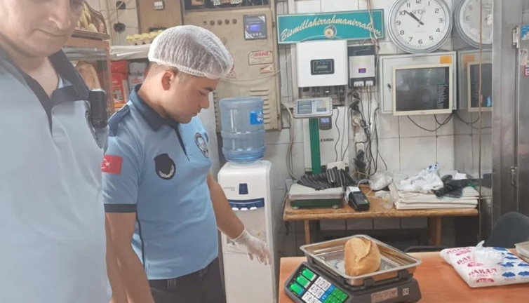 Ekmek gramajı mercek altında! Germencik’te fırınlara zabıta denetimi