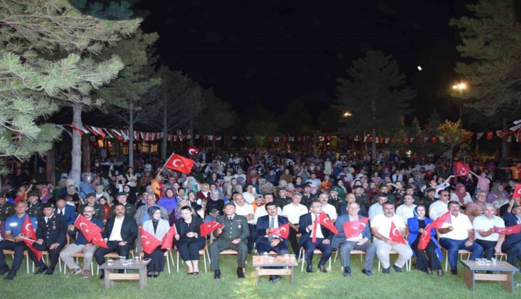 Karapınar’da "15 Temmuz etkinlikleri! Yürekler bir oldu