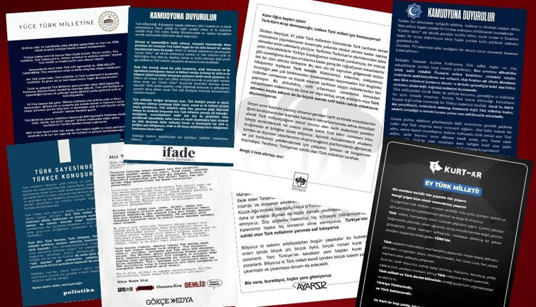 Ötüken "kalın Oğuz beylerine" çağrı yaptı: Bildiriler havada uçuştu