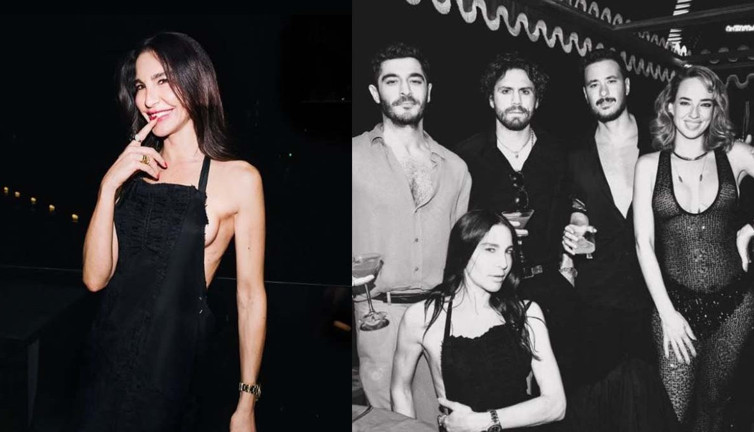 Mert Alaş’ın VIP Partisine damga vurdu! Ece Sükan arkasına dönünce gözler fal taşı gibi açıldı