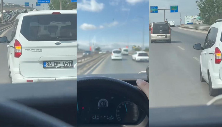 Sürücü sirenleri duymazdan geldi