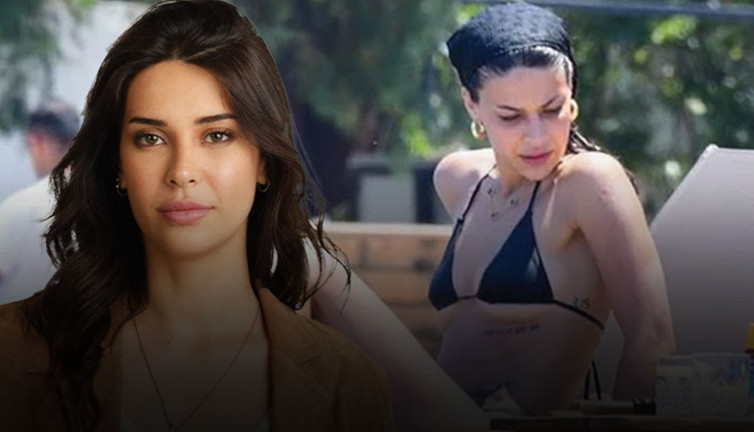 Devrim Özkan bikinisiyle ortalığı yaktı geçti!