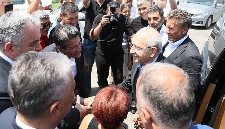 Kılıçdaroğlu'ndan Muhittin Böcek ve Niyazi Nefi Kara'ya ziyaret