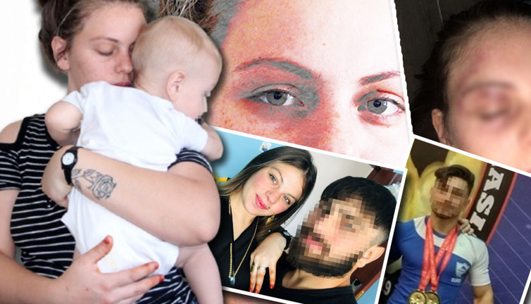 Milli sporcu eşi ve çocuğuna kabusu yaşattı! Dilan'ın çığlığı