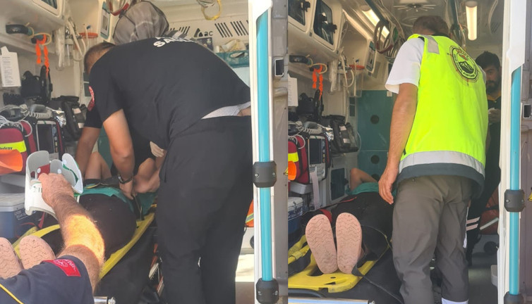 Eruh’ta hayvan otlatırken Kaza