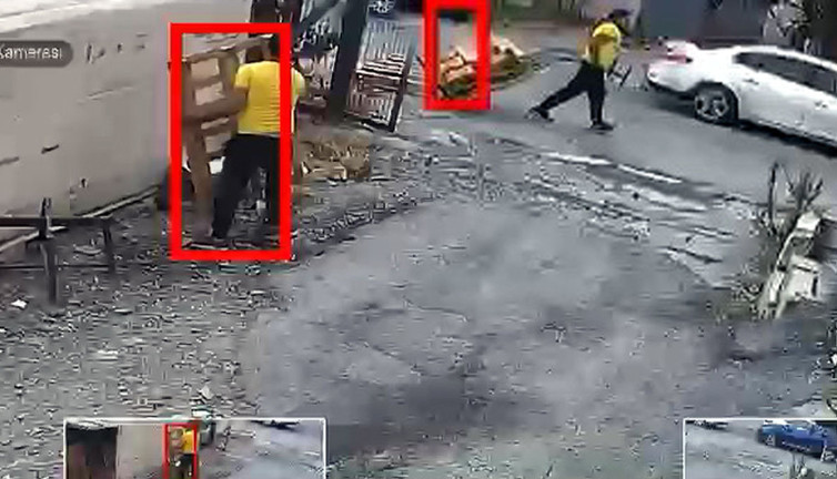 El arabasıyla hırsızlık! İstanbul'da güpegündüz götürdü