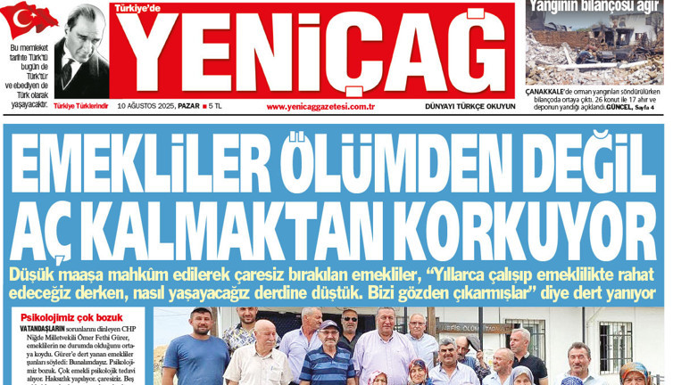 Emekliler ölümden değil aç kalmaktan korkuyor!