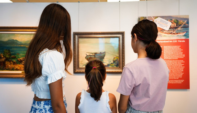 İş Sanat Anadolu Sergileri Gelibolu yapıldı