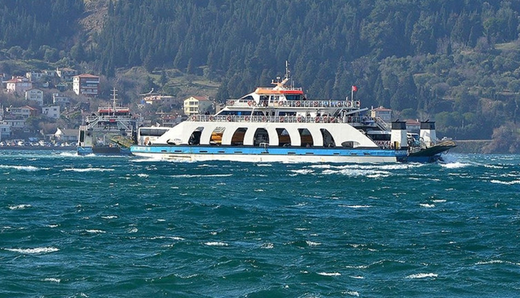 Feribot seferleri iptal edildi