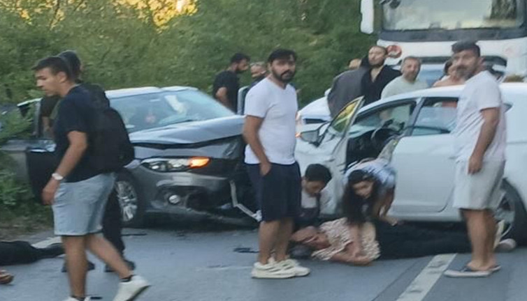 Sarıyer’de hatalı sollama can aldı! 2 aylık bebek öldü: 3 yaralı