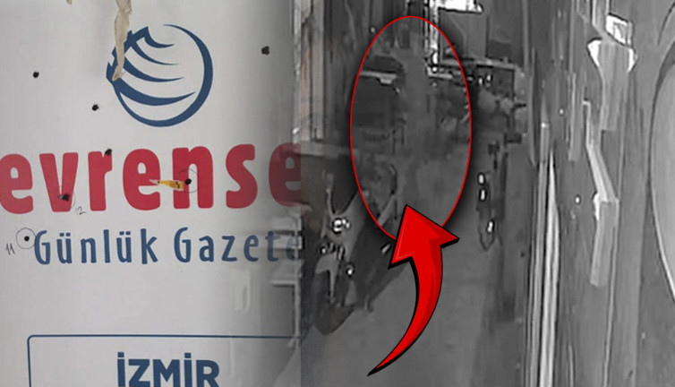 Evrensel gazetesine silahlı saldırı: Saldırgan gazetenin tabelasını hedef tahtası yaptı…