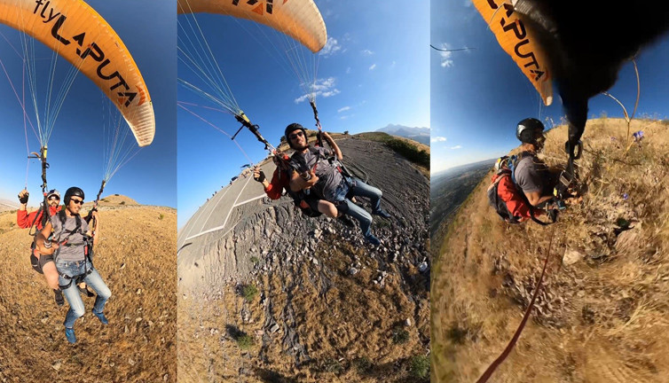 Havada korku dolu anlar! Pilot sorunu erken fark etti