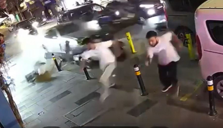 Trafiği birbirine kattı! Şişli saniyelerle ölümden döndüler