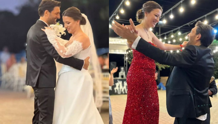 Ünlü oyuncu Taner Rumeli yerinde duramadı! 14 yıllık aşkıyla evlendi