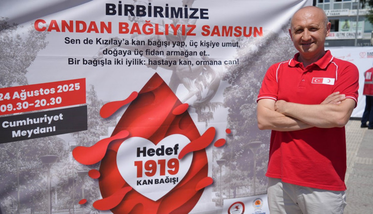 Her kan bağışı ormanda 3 fidana dönüşüyor