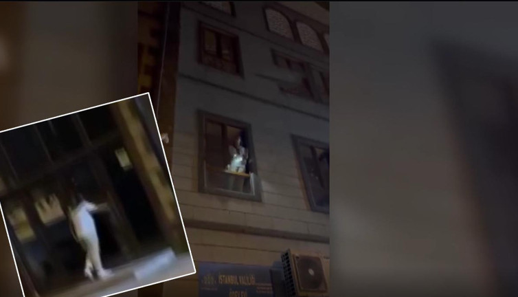 İstanbul’da korku dolu anlar! Cami kapısını taşla kırdı: Mahalleyi ayağa kaldırdı