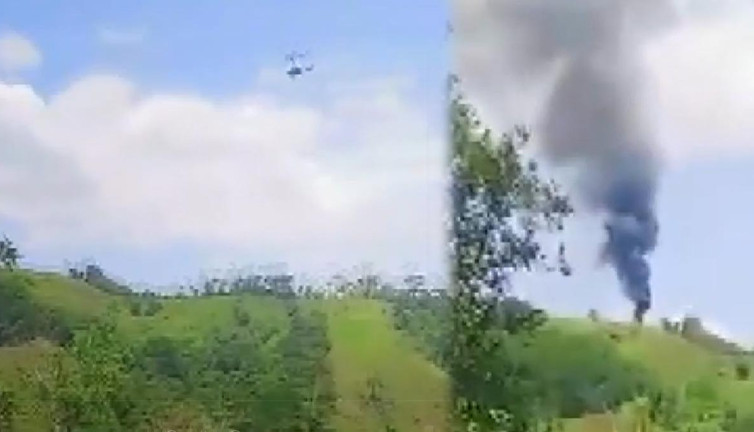 Kolombiya’da polis helikopterine İHA’lı saldırı! Çok sayıda ölü var