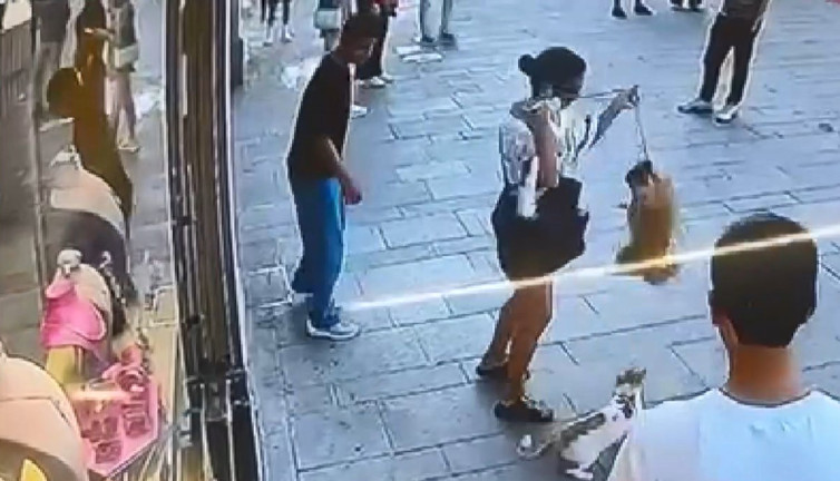 Muhtar’ın Saldırısı Sosyal Medyada Gündem Oldu! Köpek Sahibi Zor Anlar Yaşadı