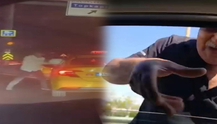 İstanbul trafiğinde 'Yol verme' kavgaları kamerada!