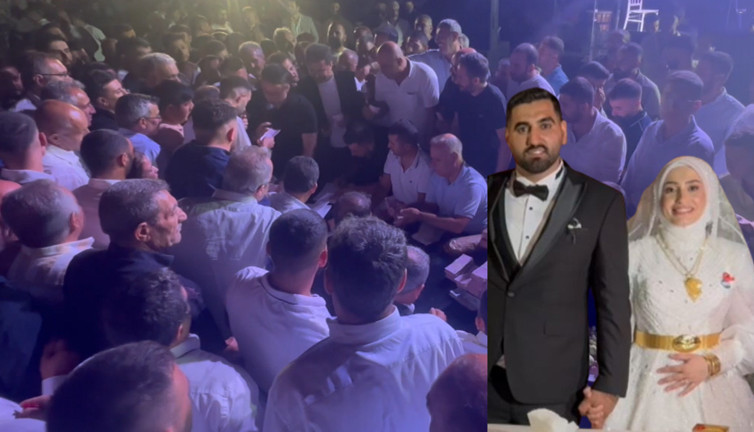 Aşiret düğününde takı rekoru kırıldı! Valizler doldu taştı