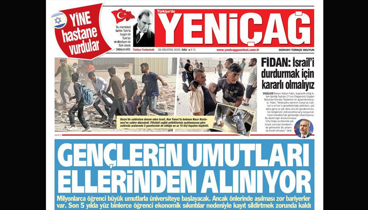 Yeniçağ Gazetesi: Gençlerin umutları ellerinden alınıyor