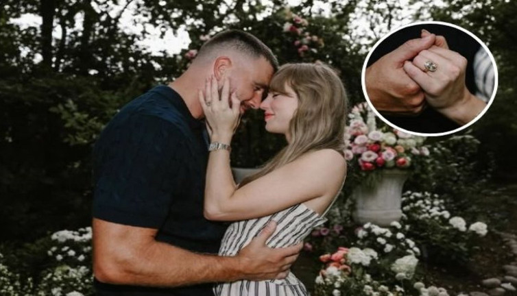 Taylor Swift ve Travis Kelce nişanlandı