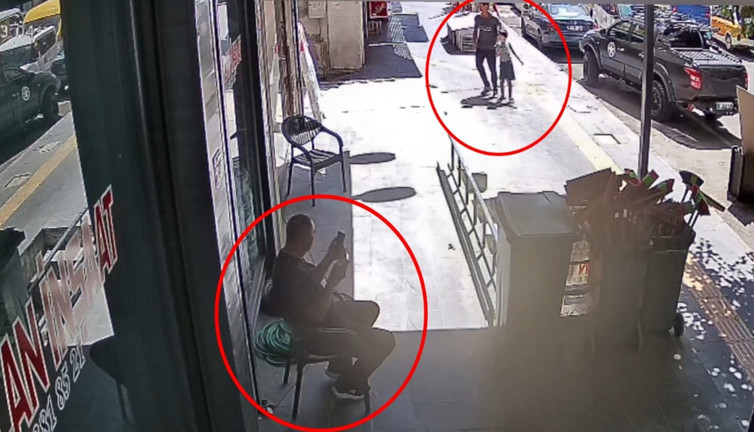 9 yaşındaki çocuğun çığlığı! Esnafı harekete geçirdi