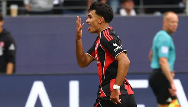 Galatasaray'ın rakibi Eintracht Frankfurt Can Uzun ile 2'de 2 yaptı