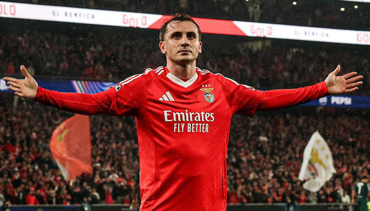 Kerem Aktürkoğlu Benfica'ya veda mesajında o isme özellikle teşekkür etti!