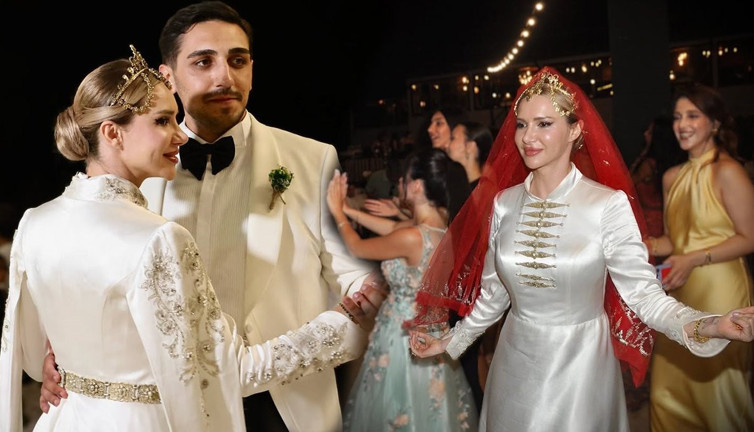 Popstar Otilia Bruma ile iş insanı Bekir Ali Karakaş aşkı düğünle taçlandı: Yalova’da rüya gece!