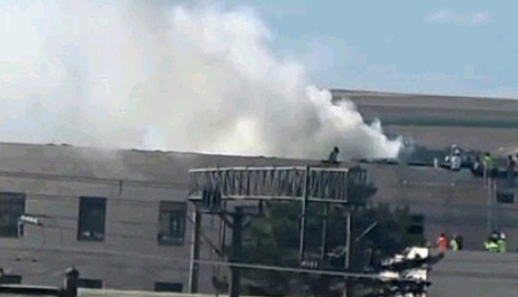 Hızlı tren garında yangın! Kapıkule’de korku dolu anlar