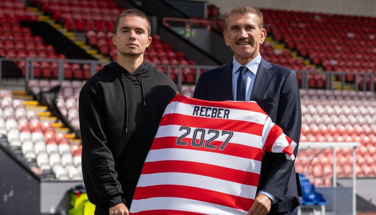 Rüştü Reçber'in oğlu yeni takımına imzayı attı