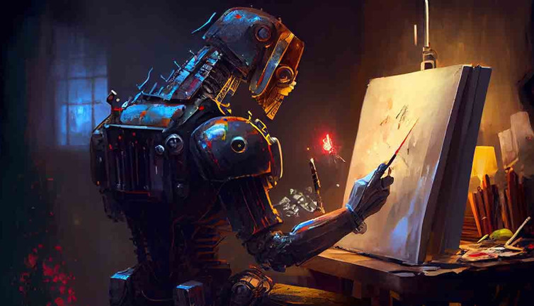 Sanat dünyasında yapay zeka devrimi! İnsan eli mi, makine zekası mı?