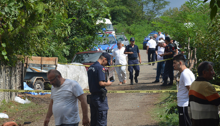 Ünye’de su gideri kavgası! Bacanaklar çatıştı