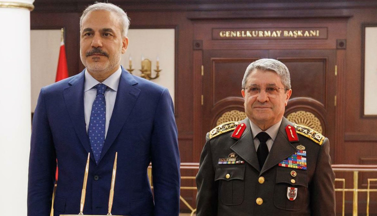 Bakan Fidan, Genelkurmay Başkanı'yla görüştü