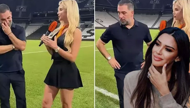 Arda Turan göz temasından kaçınmıştı! Aslıhan Doğan'dan Daria Bondar açıklaması