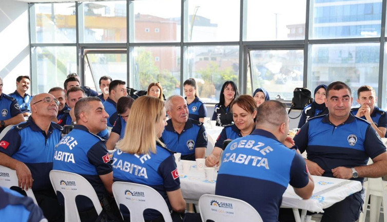 Gebze'de Zabıta Haftası’nda özel kutlama