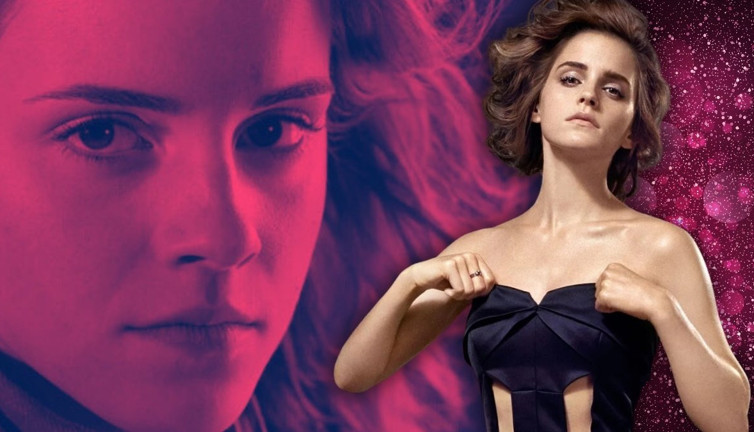 Emma Watson elbisesiyle festivale damga vurdu