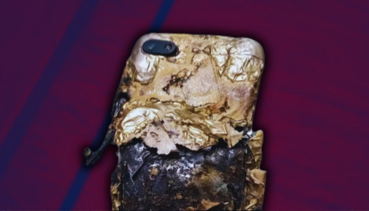 Akıllı telefon dehşet saçtı: Bomba gibi infilak etti