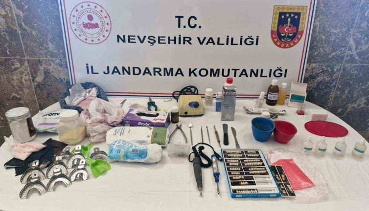 Seyyar dişçiler Nevşehir’de enselendi: Malzemeler şoke etti!