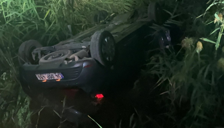 Hızlı tren telaşı kazayla bitti