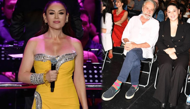 Aşkın Nur Yengi’den eski eşi Haluk Bilginer’e gönderme! Harbiye’de unutulmaz gece